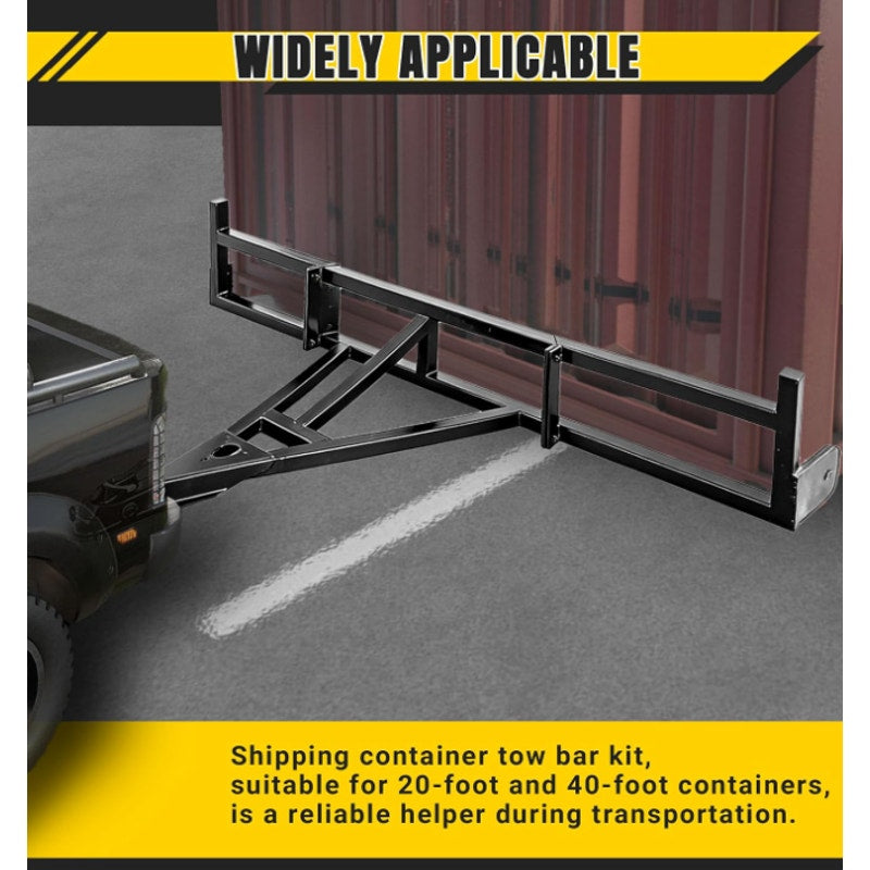 Shipping Container Tow Bar Kit (100.2 Inches) for 20'/40' Containers Upgrade High-Strength