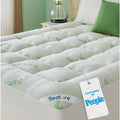 BEDLORE King Mattress Topper Viscose Bamboo, Thick Pillow Top Mattress 6"-18"