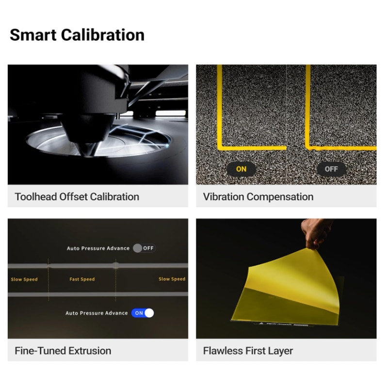 Snapmaker U1 3D Printer,4-Toolhead with 5s Toolchanger,Multi-Color Printing 5X Fast Printing,