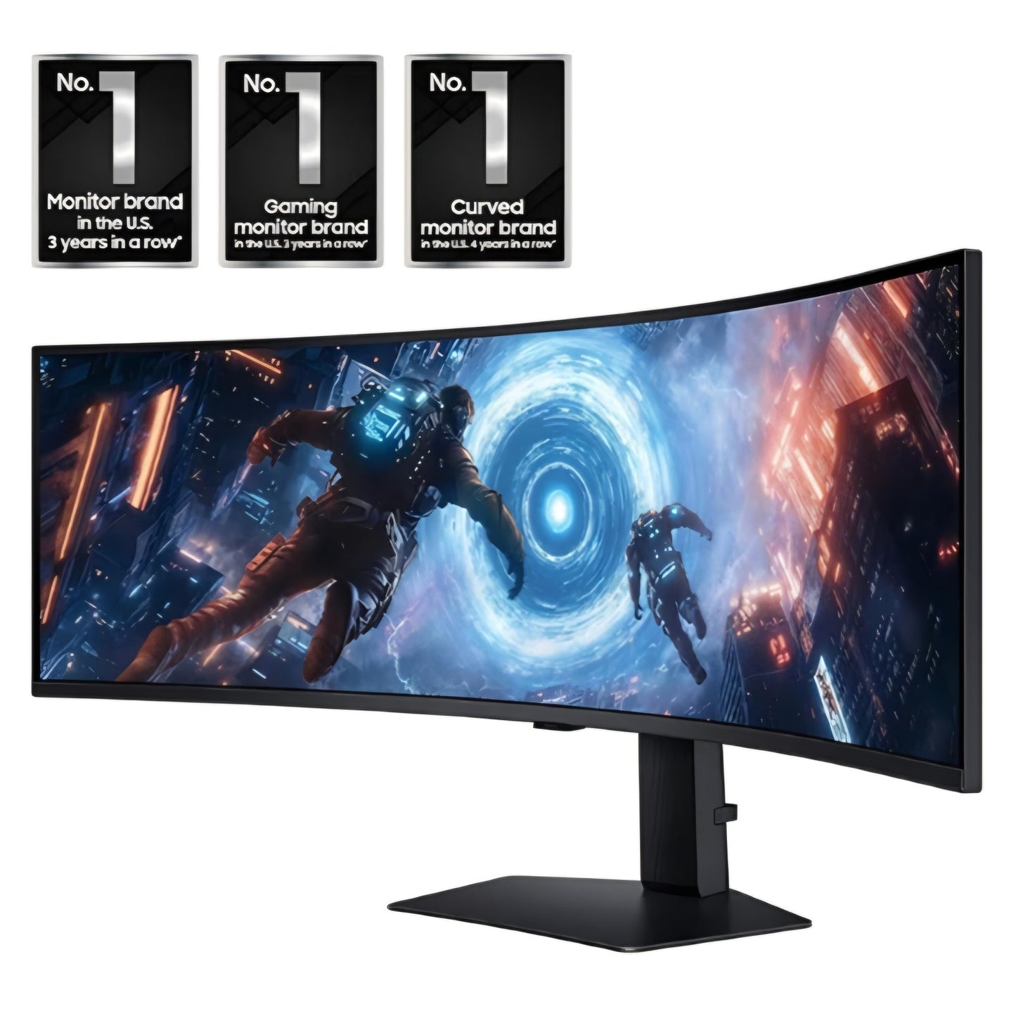 SAMSUNG 49-inch Odyssey G9 (G91F) DQHD, 144Hz, Curved Gaming Monitor, Ultra-Wide 32:9 Screen