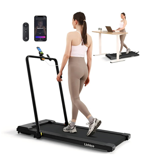Walking Pad Under Desk, 2 in 1 Portable Folding Treadmill
