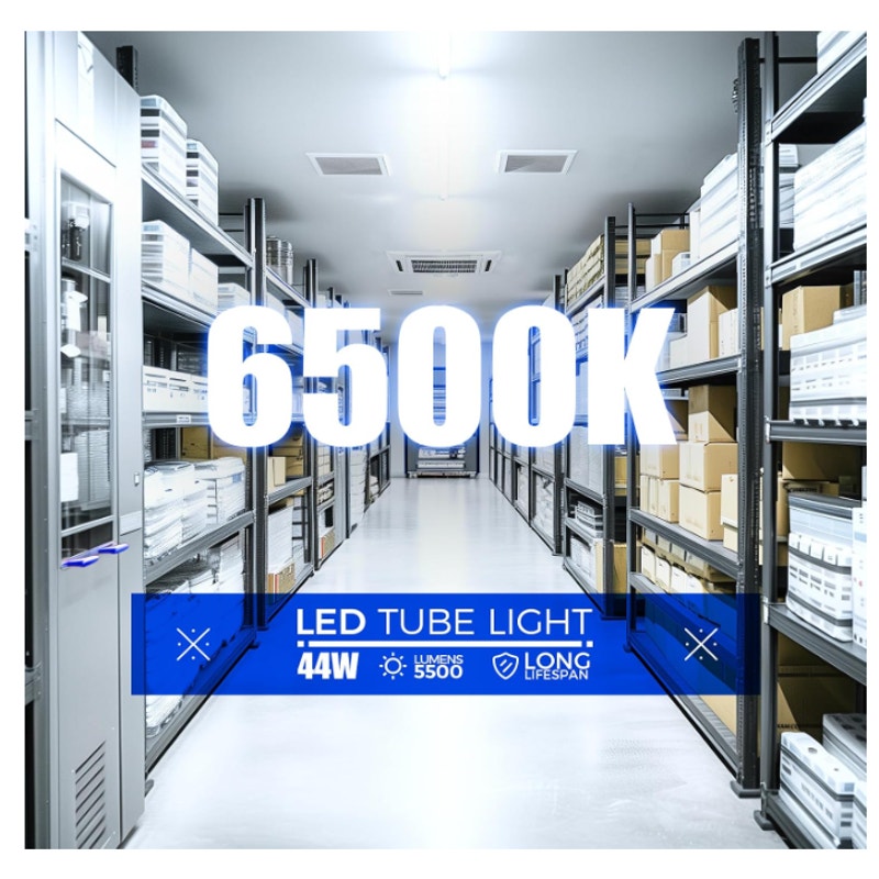 Barrina 8ft LED Bulb, 44W 5500LM 6500K, T8 T10 T12 LED Bulb, FA8 Single Pin Super Bright