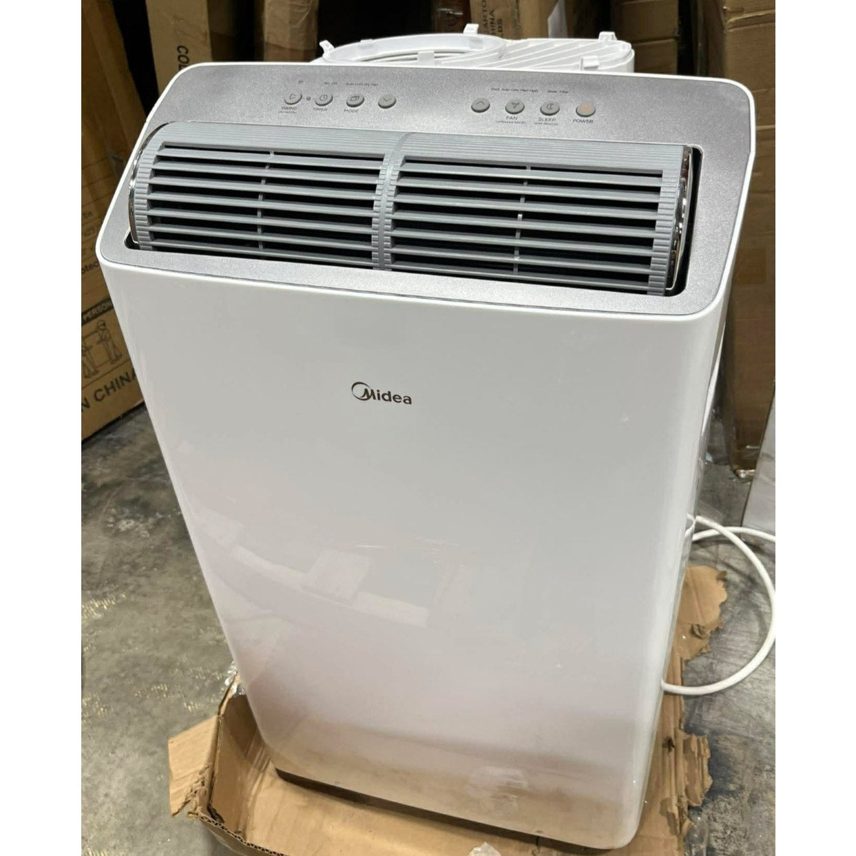 Midea 12,000 BTU DUO Portable Air Conditioner with MShield MAP14AS1TWT-C
