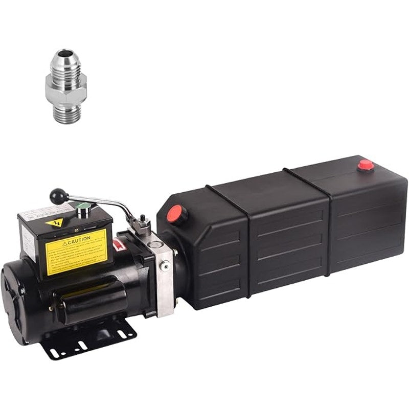 Doppy Hydraulic Pump 16 Quart, 4 Gallon, Power Unit 220V 2HP 3450 RPM Single Phase Electric.