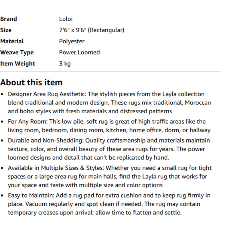 Loloi Layla Taupe/Stone 7'-6" x 9'-6" Area Rug