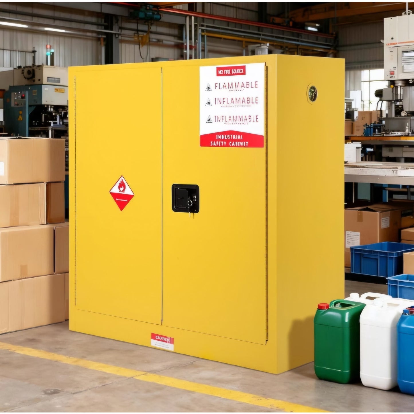 Hazardous Storage Flammable Cabinets, Fire Resistant Safety Cabinet for Flammable Liquids
