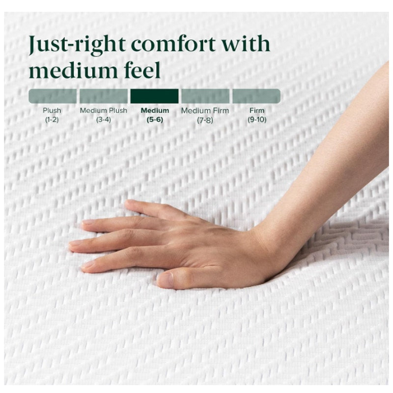 Zinus 12 Inch Queen Quadcool Memory Foam Mattress,