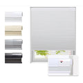 Cellular Shades for Indoor Windows, White,64" W x 64" H Thermal Insulating & Noise Reducing