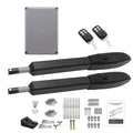 Automatic Gate Opener with Remote Complete Kit for Swing Gate Up to 770lb 16FT per Arm