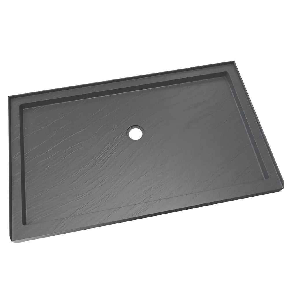 Shower base DreamLine SlimLine 36 inch D x 60 inch W x 2 3/4 inch H Center Drain Single Threshold
