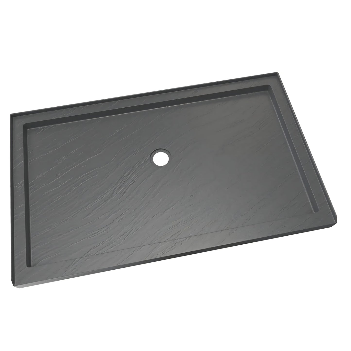 Shower base DreamLine SlimLine 36 inch D x 60 inch W x 2 3/4 inch H Center Drain Single Threshold