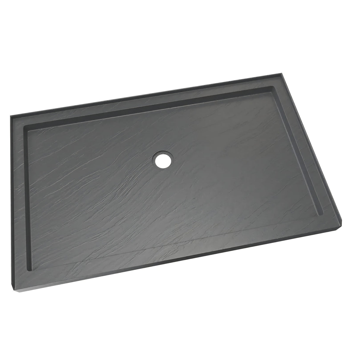 Shower base DreamLine SlimLine 36 inch D x 60 inch W x 2 3/4 inch H Center Drain Single Threshold