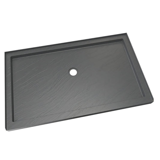 Shower base DreamLine SlimLine 36 inch D x 60 inch W x 2 3/4 inch H Center Drain Single Threshold