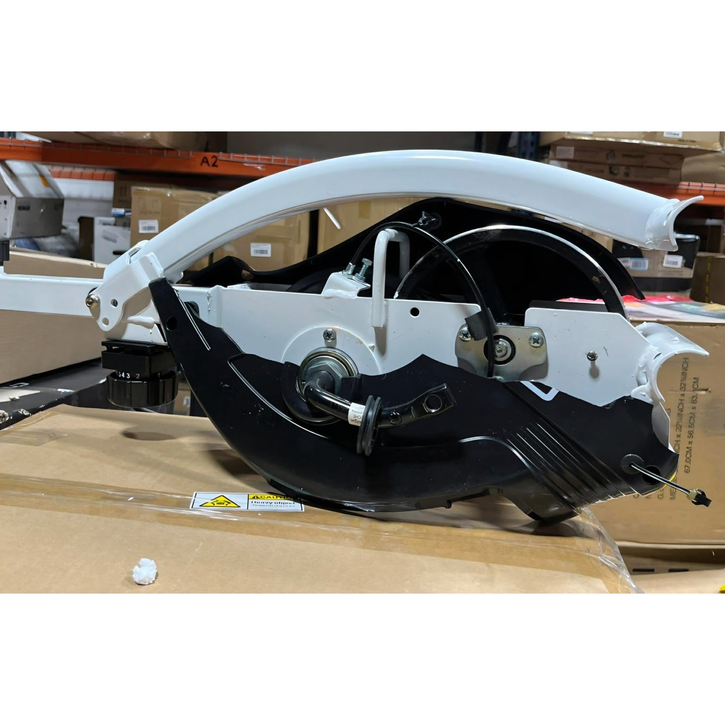 Foldable Recumbent Exercise Bike with High Backrest and Magnetic Resistance