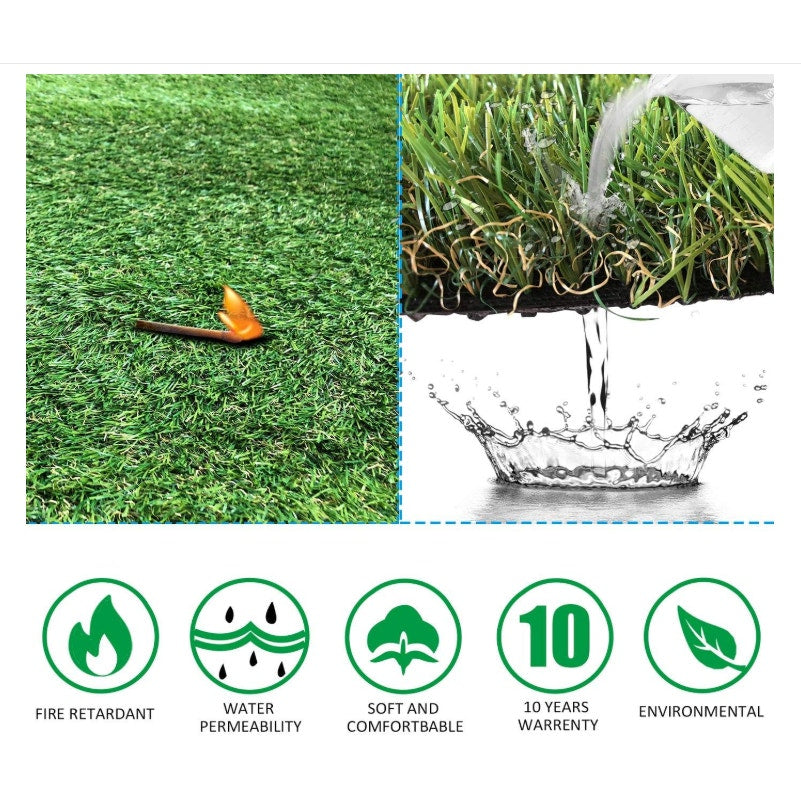 Petgrow Artificial Grass Rug 6.5 FT x10 FT(65 Square FT)