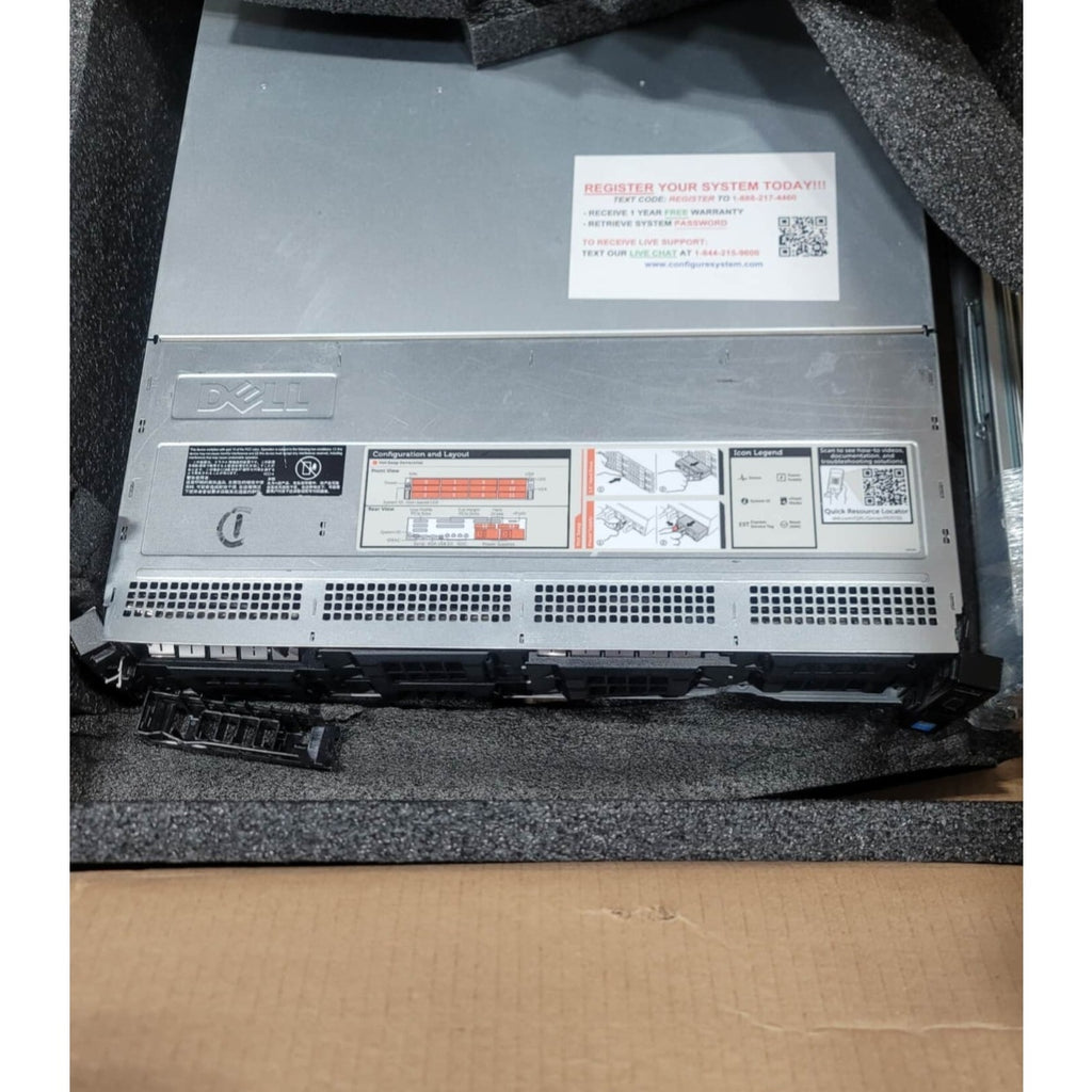 PowerEdge Dell PowerEdge R730XD Server | 2X E5-2640 v4 = 20 Cores | 64GB RAM | 2X 3TB HDD Renewed