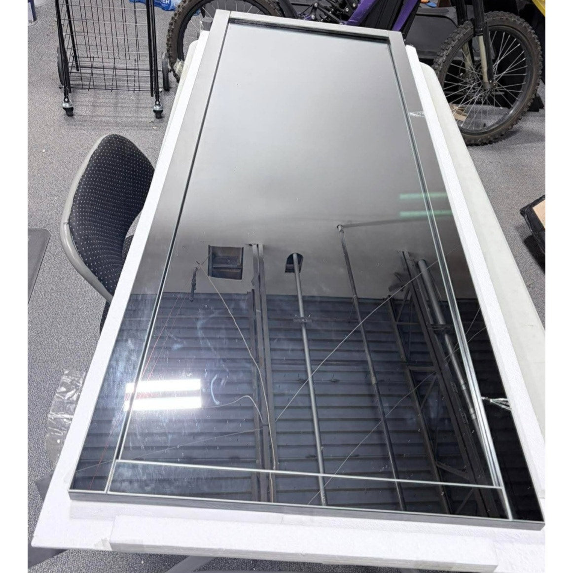 65x24 Full Length Wall Mirror Large Rectangle Mirrors with Reflect Frame Wall Mounted/Hanging