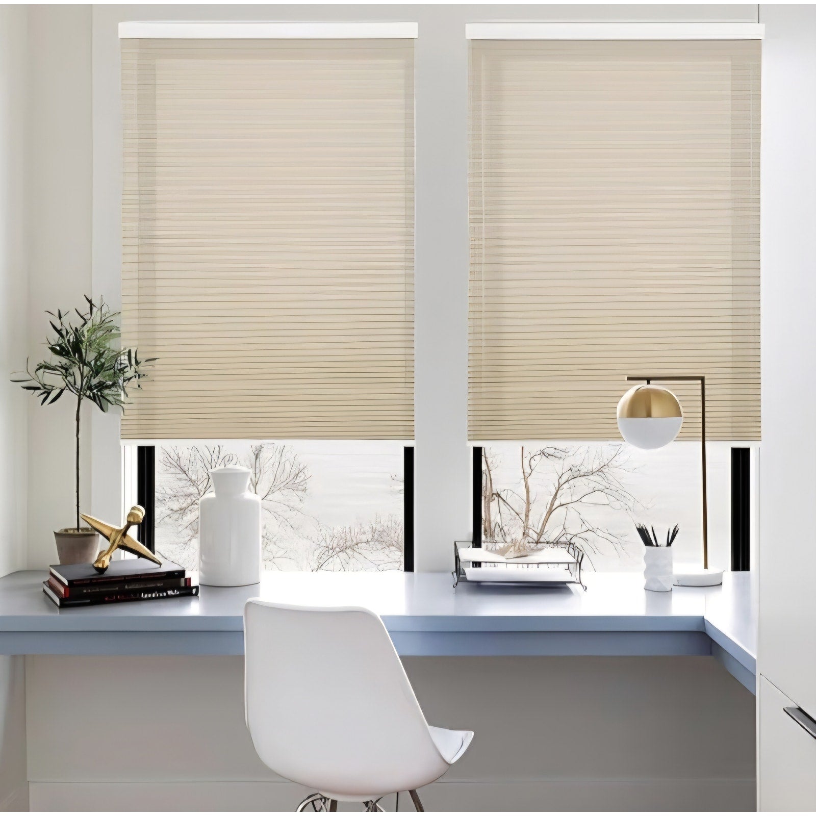 1.5-Inch Cellular Cordless Light , Honeycomb Window Blinds for Soft (31.5" W x 72" H, Beige)