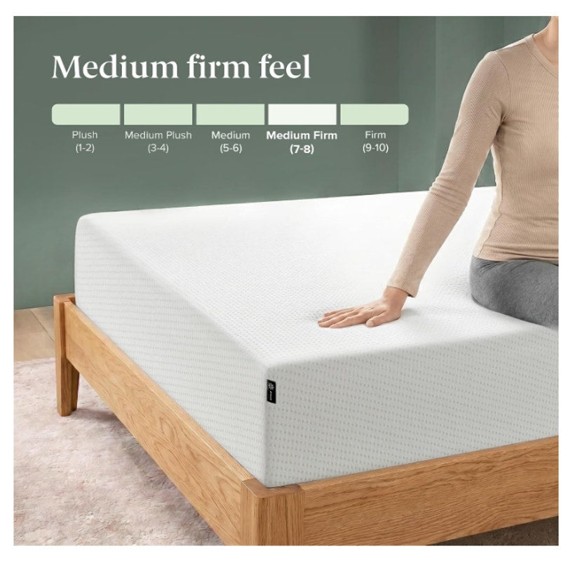 Zinus Memory Foam 8 Inch Green Tea Mattress, Full