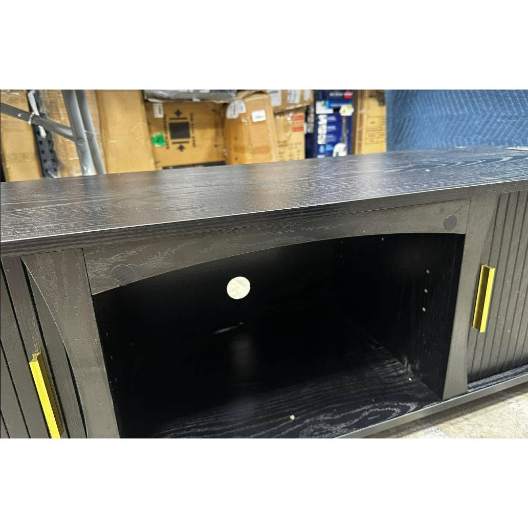 58 inc x 16 inc Mid Century Modern Oval Coffee Tables with Storage and Charging Station for Living