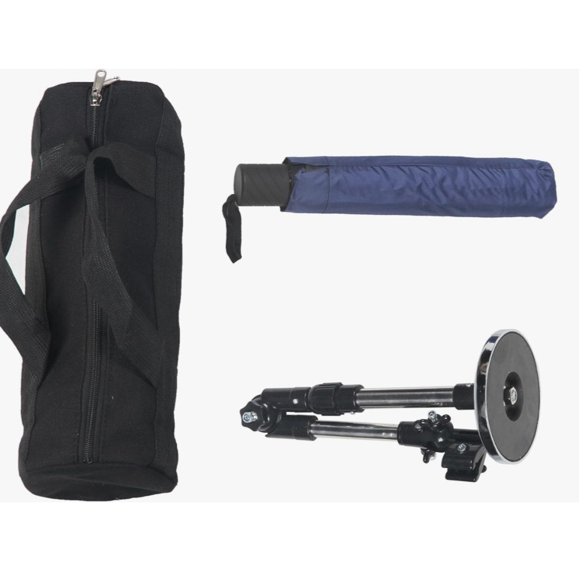 HVAC Umbrella With Magnetic Base Kit, with Adjustable Universal Clamp, Orange