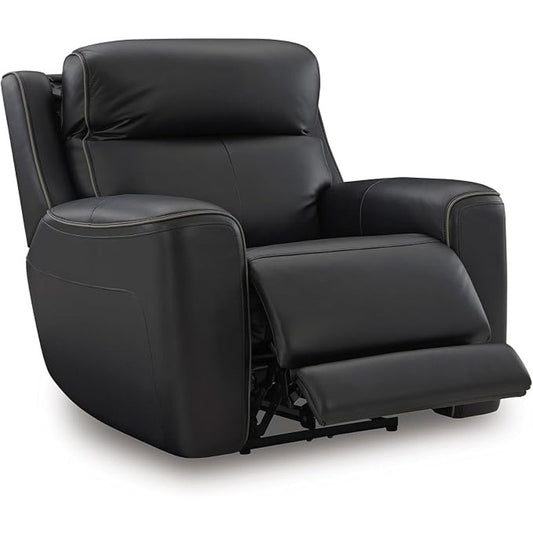 Signature Design by Ashley 5Z-Dreamlight Urban Power Recliner, Black