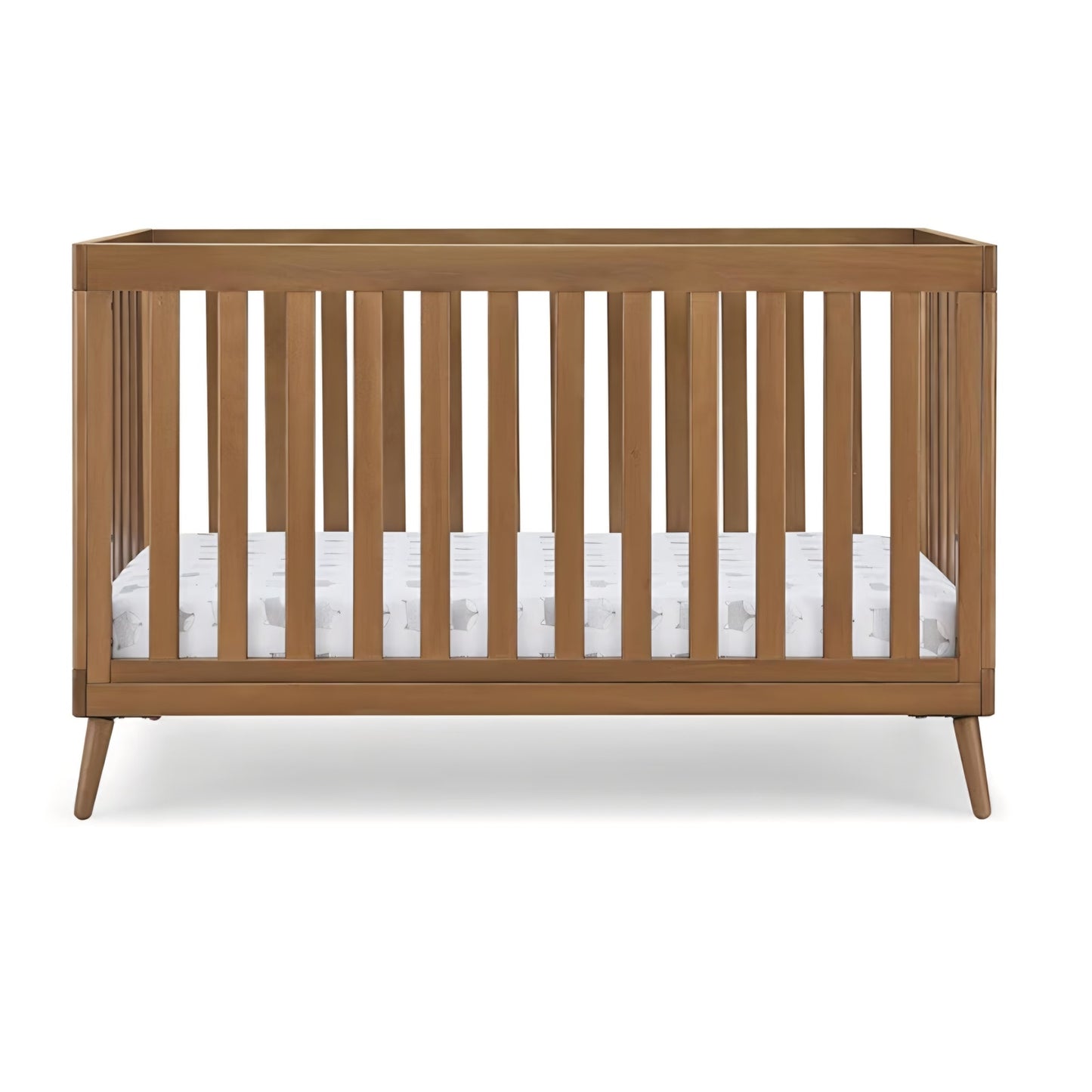 Delta Children Essex 4-in-1 Convertible Crib - Greenguard Gold Certified, Chestnut