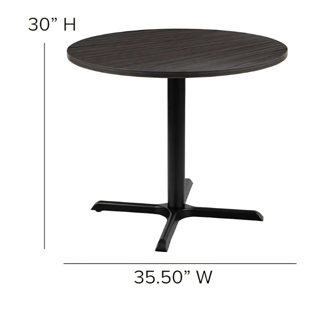 Chapman 36" Round Multipurpose Conference Table Business Meeting Table for Office