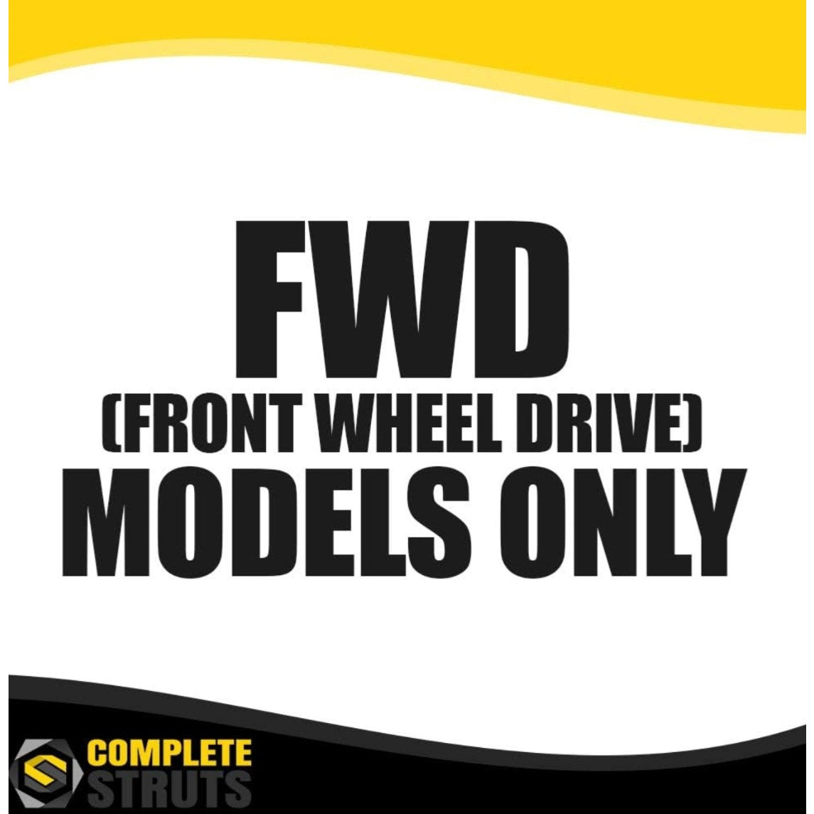 COMPLETESTRUTS Front Quick Complete Strut Assemblies with Coil Springs Replacement for 2011-2019 Toyota Sienna FWD - Set of 2