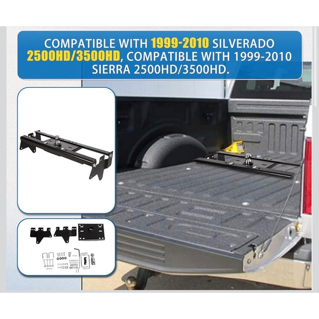 Gooseneck Trailer Hitch Compatible with 1999-2010 2500 HD