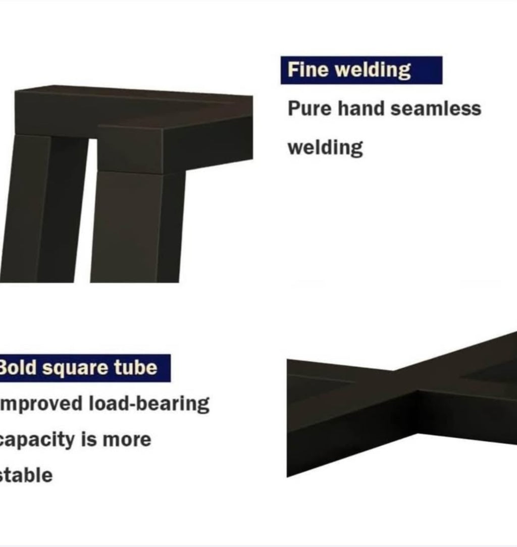Metal Coffee Table Legs 18 Inch, Heavy Duty Bench Legs Metal Leg for End Table, Modern Desks, Night Stands