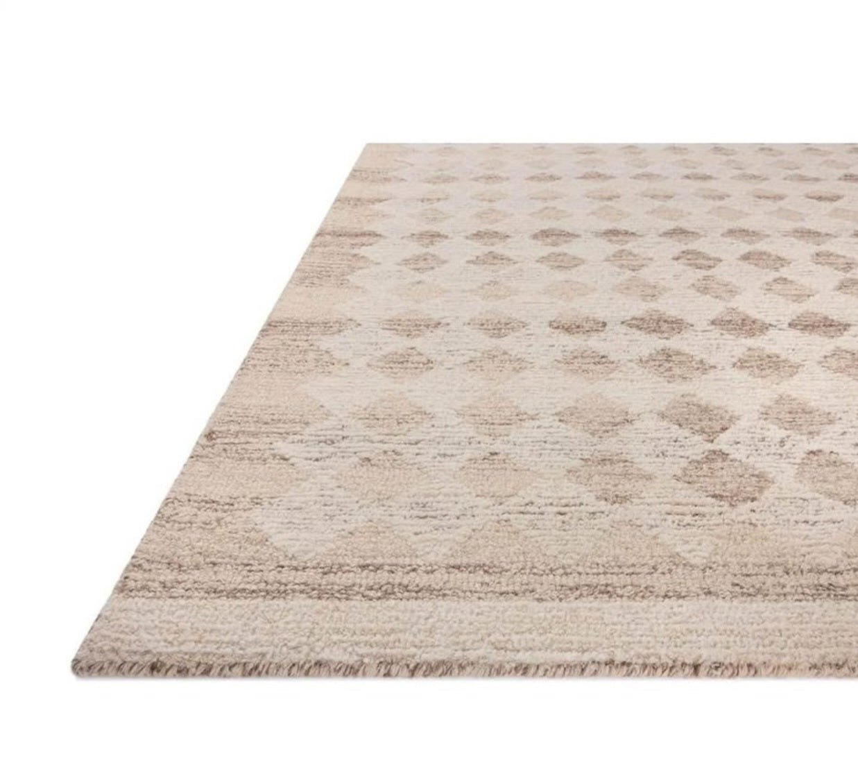 Loloi Magnolia Home by Joanna Gaines Rae Collection RAE-04 Natural/Ivory 5'-0" x 7'-6" Area Rug