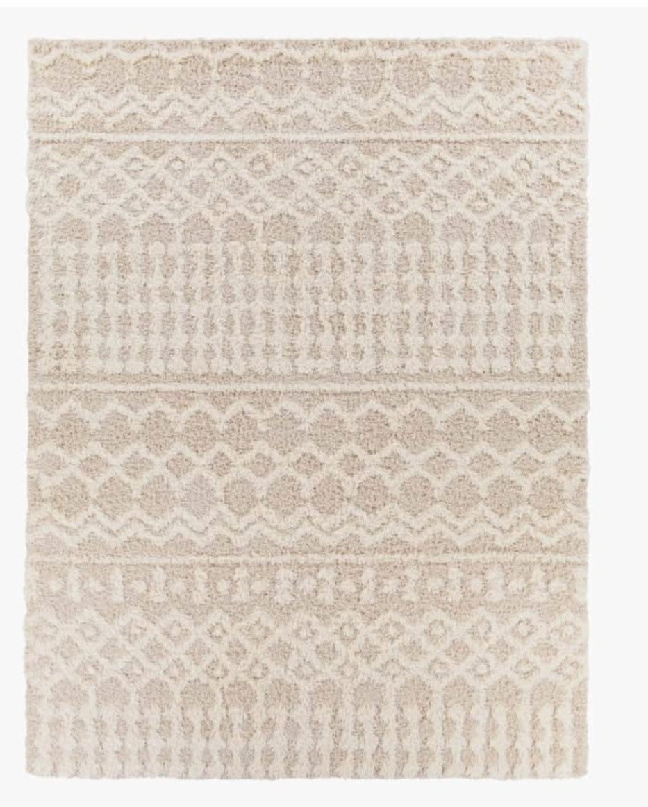 Urban Shag Machine Woven Rug USG-2303 Machine Woven 100% Polypropylene High/Low Thickness: 2.05" Colors 6’x7’