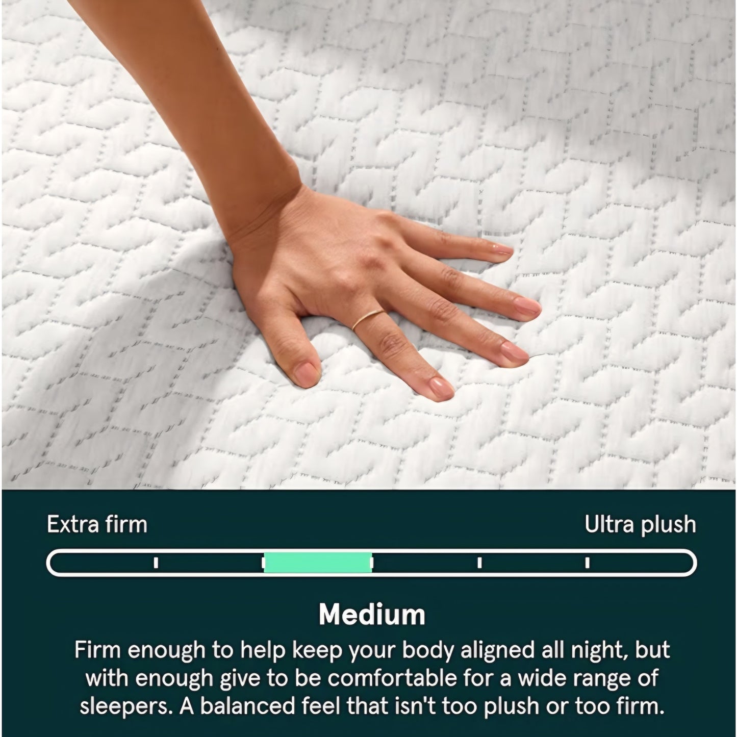 Original Medium 10" Gel Foam Twin Mattress - Adaptive Foam, Pressure Relief, Supportive