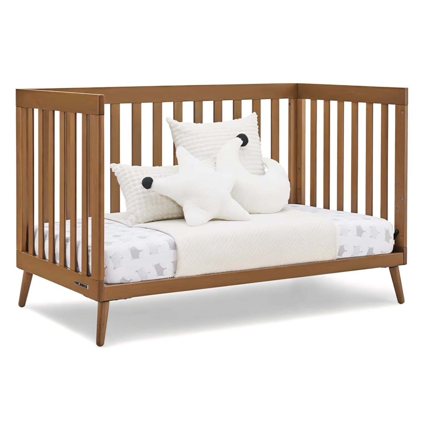 Delta Children Essex 4-in-1 Convertible Crib - Greenguard Gold Certified, Chestnut