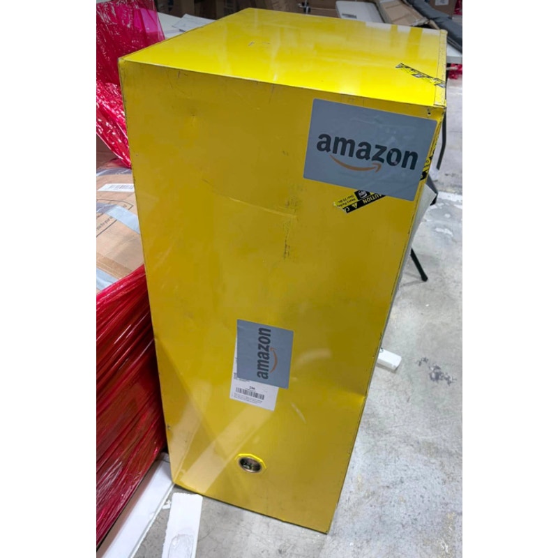 Justrite 891500 Sure-Grip EX Countertop Flammable Safety Cabinet, 1 Manual Door