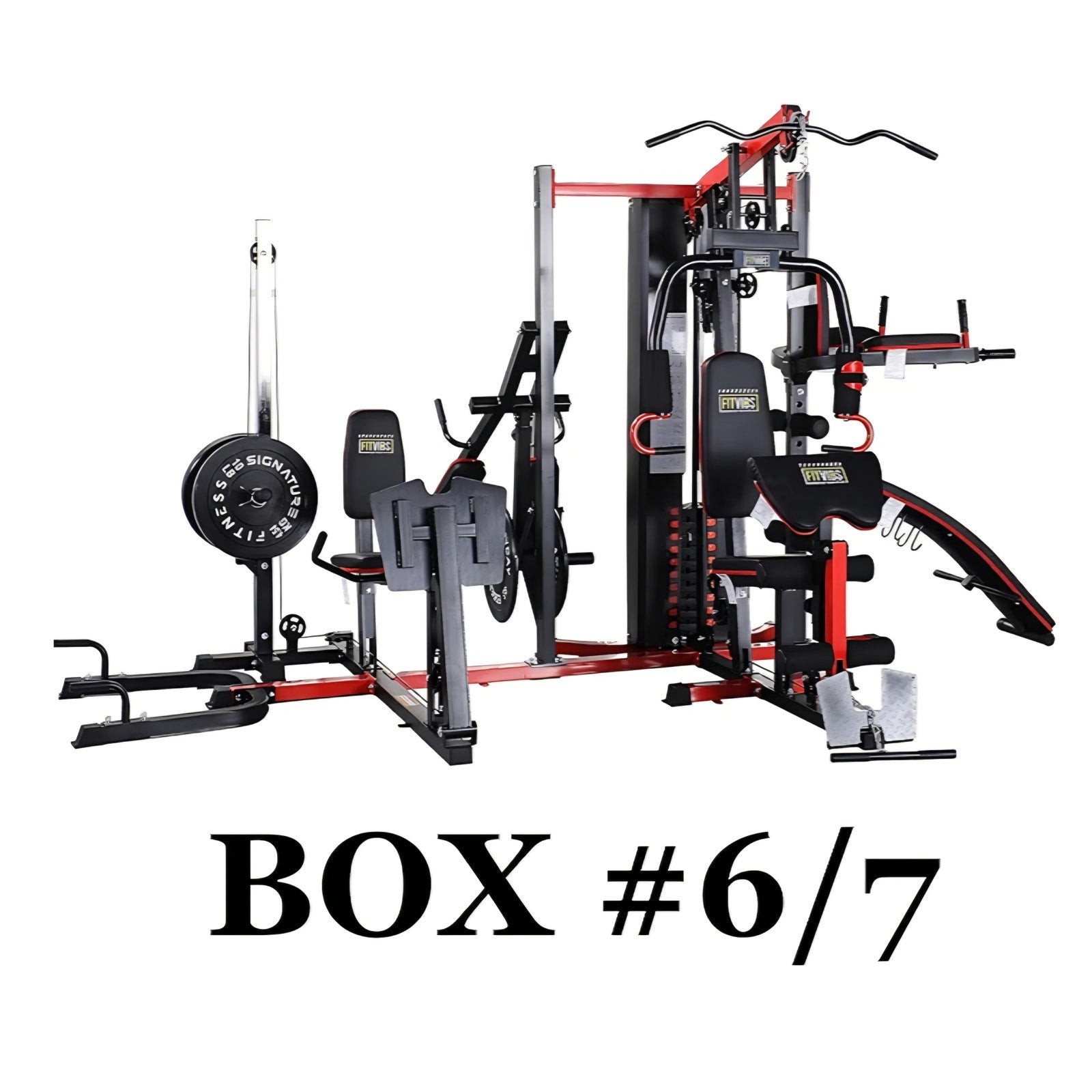 Model 750 Fitvids Multifunctional Home Gym System Workout Station with Leg Extension