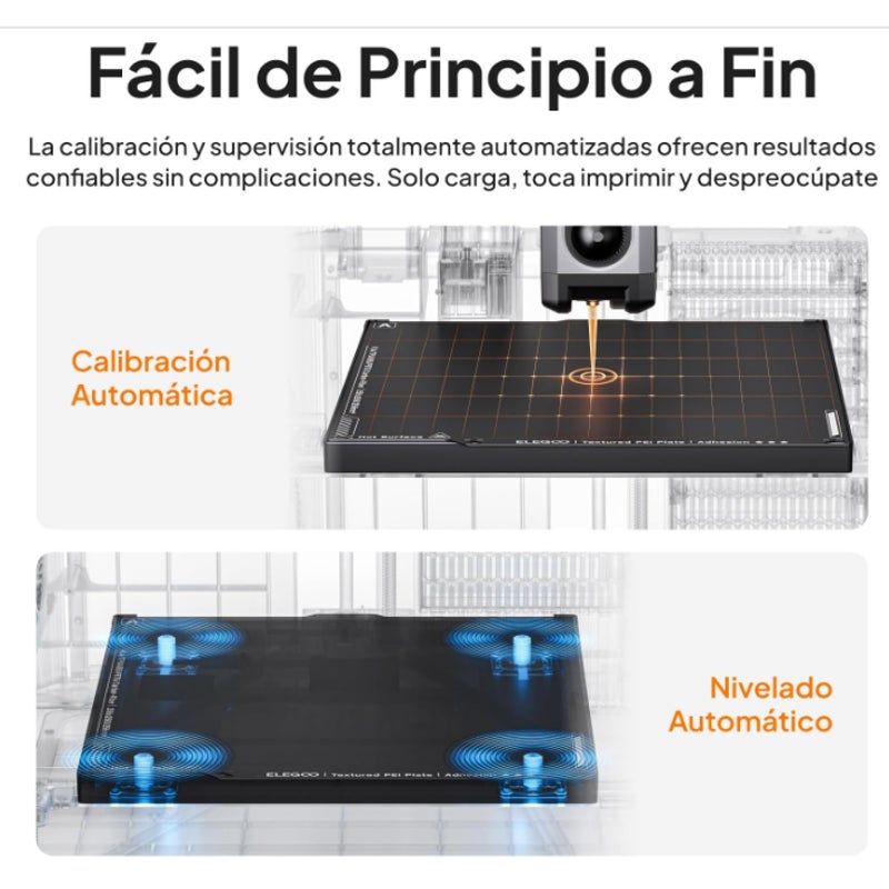 ELEGOO Centauri Carbon 2 Combo 3D Printer, Multicolor Printing