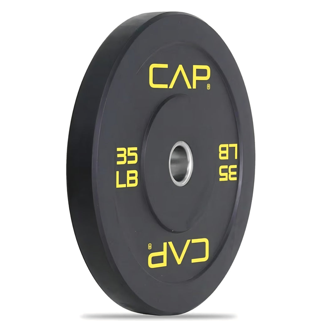 CAP Barbell Rubber Olympic Bumper Plate  35 LB
