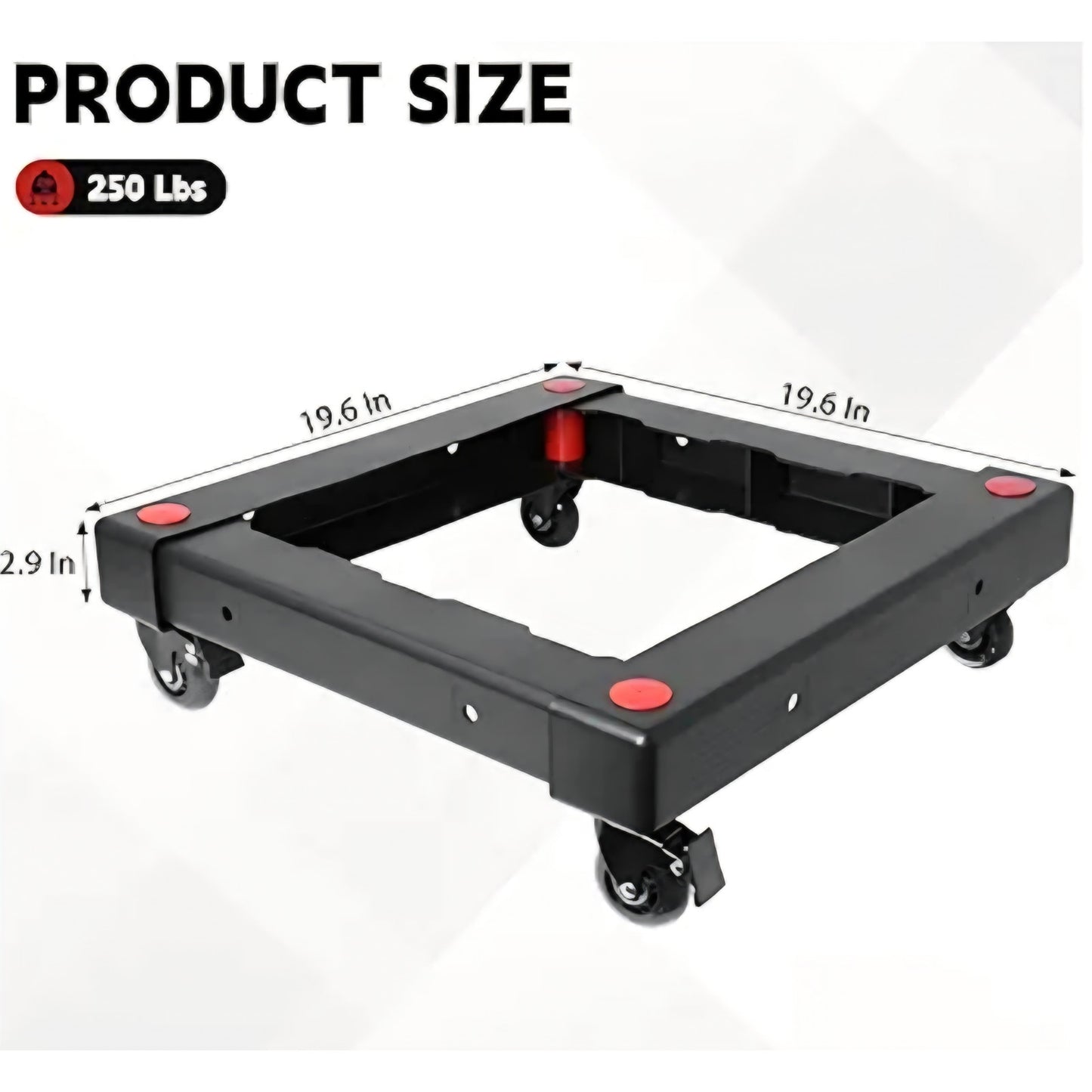 Furniture Dolly, Removable Furniture Movers, Moving Dolly with Wheels Luggage Cart Dolly Adjustable
