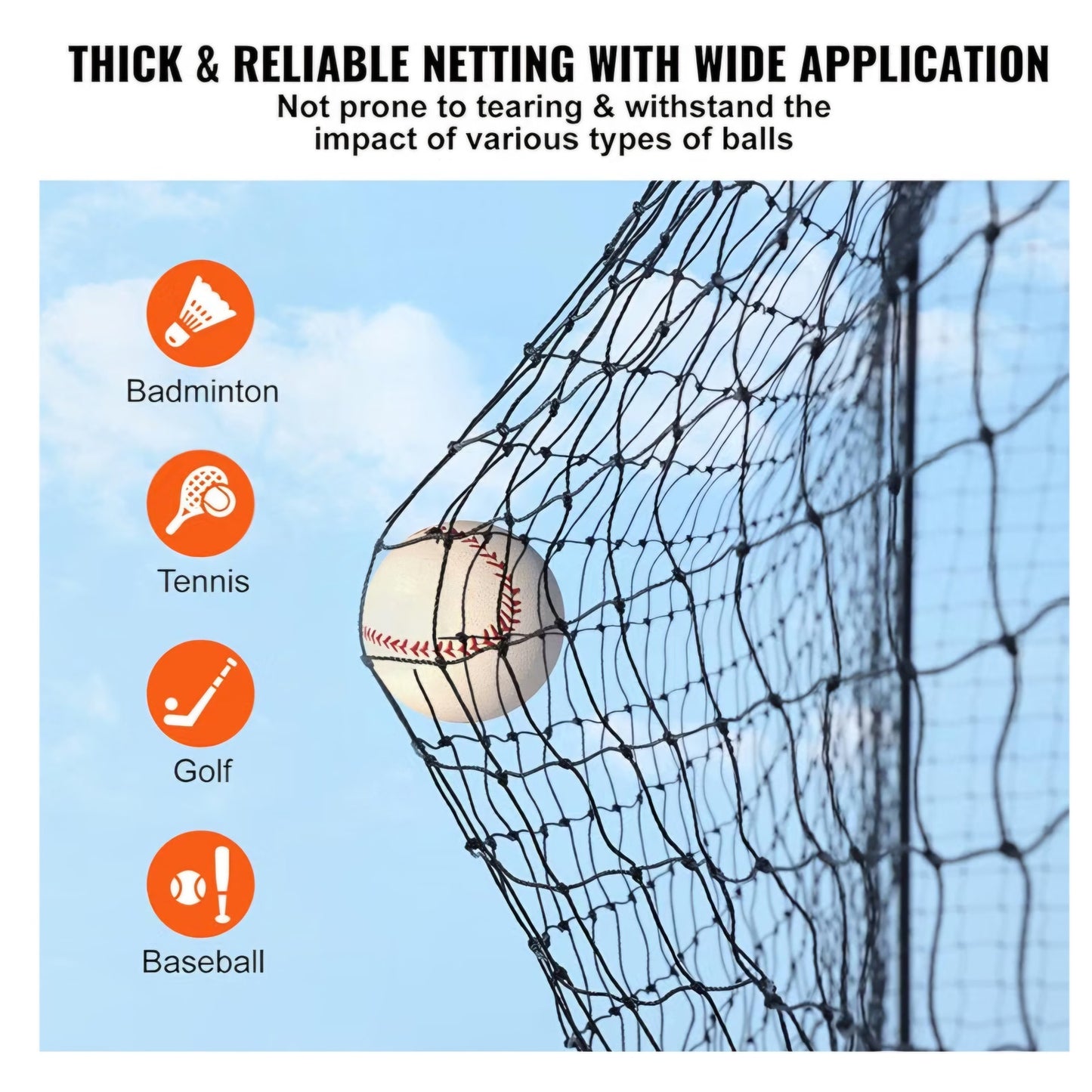 Baseball Batting Cage,Professional Softball Baseball Batting Hitting Training Net