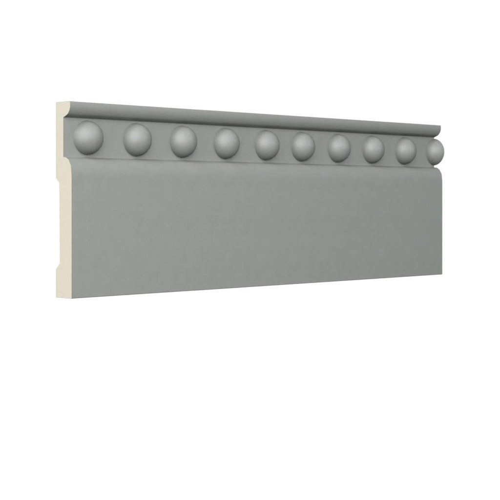 Ekena Millwork 3 7/8"H x 1/2"P x 94 1/2"L Ashford Baseboard Moulding
