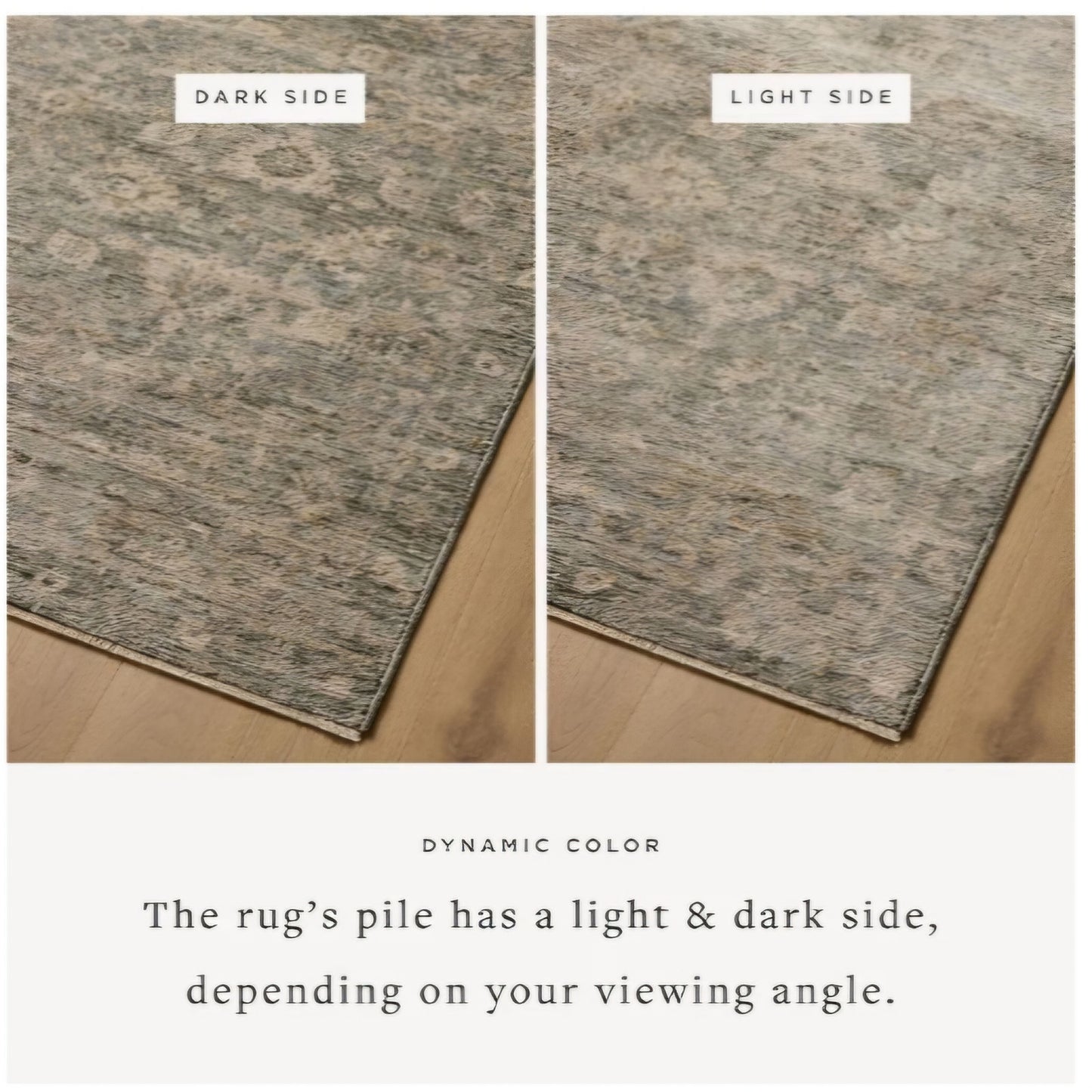 Loloi Magnolia Home Junie Lagoon/Natural 7'-10" x 10'-2" Area Rug
