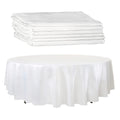 White Paper Table Cloths for Round Tables - 82” Octyround Paper