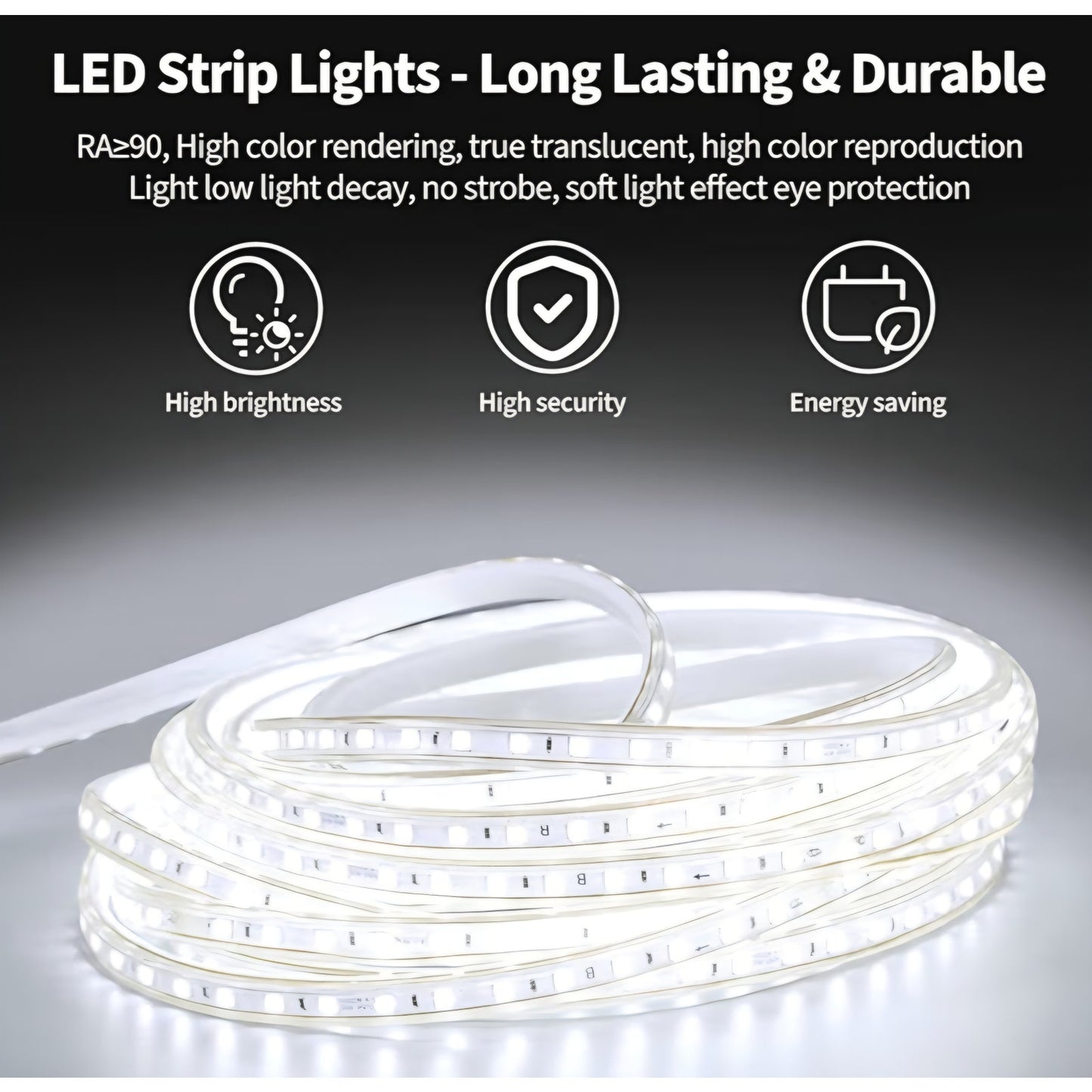 40x60 LED Bathroom Mirror, Backlit + Front Lit, LED Bathroom Mirror with Lights for Wall, 3 Colors