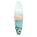 Wall Art Sail Boasts Outside Surfboard Acrylic Wall Art Die-Cut Coastal Modern High-Gloss 15" x 60"