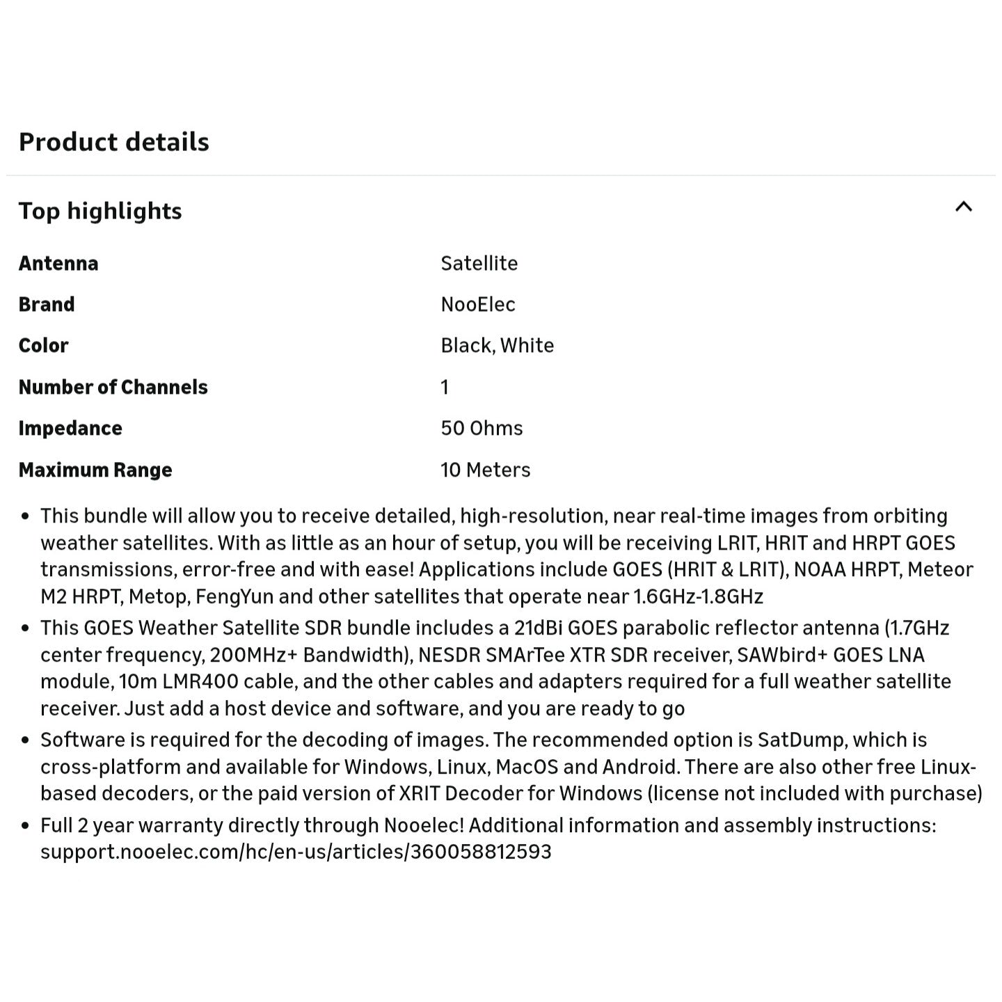 Weather Satellite RTL-SDR Bundle - Includes NESDR SMArTee XTR Software Defined Radio