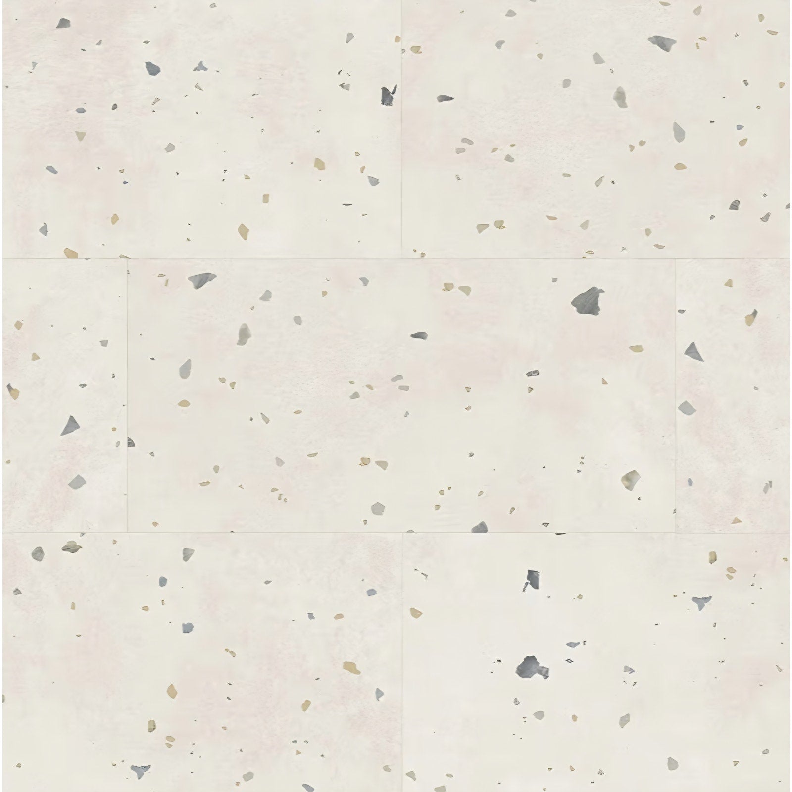 Allure Luxury Vinyl Tile Flooring, 22 Mil Wear Layer, Perfect Parfait Terrazzo 12" x 24", 6.5 mm