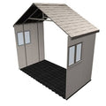 LIFETIME 6426 60 Inch Extension Kit for 11 Foot Sheds, 2 Windows Included, Desert Sand