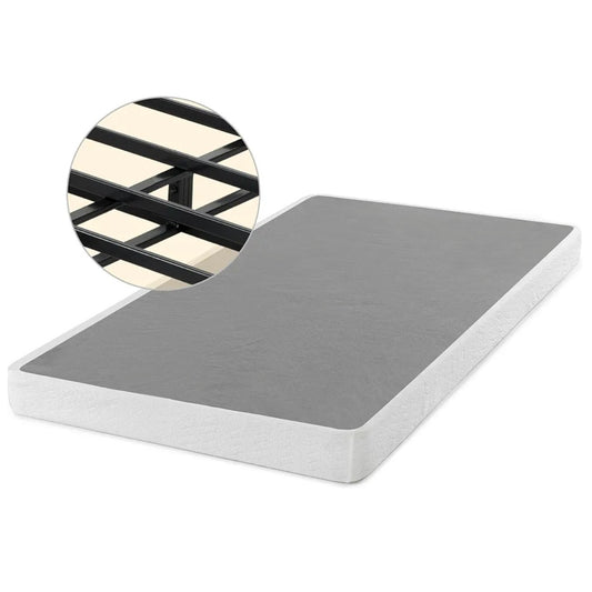 ZINUS 5 Twin, Inch Metal Smart Box Spring, Mattress Foundation, Strong Metal Frame, Easy Assembly,